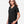 CORE365 CE111W Women's Fusion ChromaSoft™ Performance T-Shirt, model side view - Black