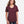 CORE365 CE111W Women's Fusion ChromaSoft™ Performance T-Shirt, model front view - Burgundy