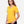CORE365 CE111W Women's Fusion ChromaSoft™ Performance T-Shirt, model side view - Campus Gold