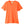 CORE365 CE111W Women's Fusion ChromaSoft™ Performance T-Shirt, front view - Campus Orange