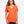 CORE365 CE111W Women's Fusion ChromaSoft™ Performance T-Shirt, model front view - Campus Orange