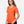CORE365 CE111W Women's Fusion ChromaSoft™ Performance T-Shirt, model side view - Campus Orange
