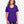 CORE365 CE111W Women's Fusion ChromaSoft™ Performance T-Shirt, model front view - Campus Purple