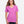 CORE365 CE111W Women's Fusion ChromaSoft™ Performance T-Shirt, model front view - Charity Pink