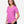CORE365 CE111W Women's Fusion ChromaSoft™ Performance T-Shirt, model side view - Charity Pink