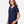 CORE365 CE111W Women's Fusion ChromaSoft™ Performance T-Shirt, model side view - Classic Navy