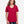 CORE365 CE111W Women's Fusion ChromaSoft™ Performance T-Shirt, model front view - Classic Red