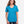 CORE365 CE111W Women's Fusion ChromaSoft™ Performance T-Shirt, model front view - Electric Blue