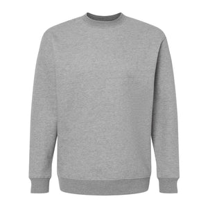 Columbia 141160 Men's Hart Mountain™ II Crewneck Sweatshirt in Charcoal Heather — genuine manufacturer product photograph, square format