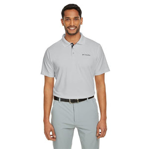Columbia 177205 Men's Utilizer™ Polo in Cool Grey — genuine manufacturer product photograph, square format