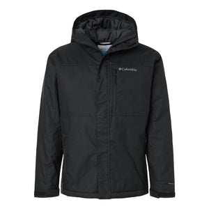 Columbia 208959 Men's Tipton Peak™ III Insulated Hooded Jacket in Black — genuine manufacturer product photograph, square format