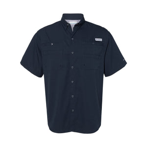Columbia 212468 Men's PFG Tamiami™ II Short Sleeve Shirt in Collegiate Navy — genuine manufacturer product photograph, square format
