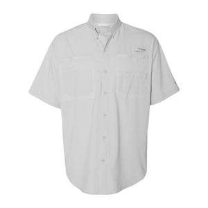 Columbia 212468 Men's PFG Tamiami™ II Short Sleeve Shirt in Cool Grey — genuine manufacturer product photograph, square format