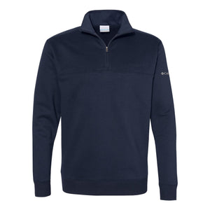 Columbia 212475 Men's Hart Mountain™ II Half-Zip Pullover in Collegiate Navy — genuine manufacturer product photograph, square format