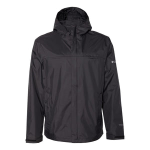 Columbia 212480 Men's Watertight™ II Rain Jacket in Black — genuine manufacturer product photograph, square format