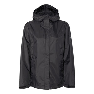 Columbia 212481 Women's Arcadia™ II Rain Jacket in Black — genuine manufacturer product photograph, square format