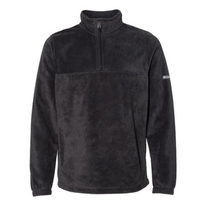 Columbia 212486 Men's Steens Mountain™ Fleece Half-Zip Pullover in Black — genuine manufacturer product photograph, square format
