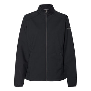Columbia 212493 Women's Kruser Ridge™ Soft Shell Jacket in Black — genuine manufacturer product photograph, square format