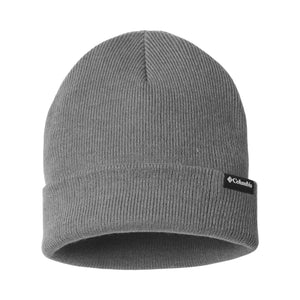 Columbia 216512 City Trek™ Heavyweight Beanie in City Grey Heather — genuine manufacturer product photograph, square format