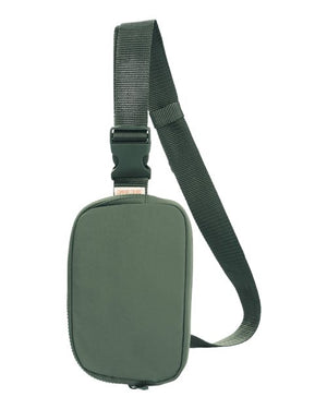 Comfort Colors CCSB0 Moss Explorer Sling Bag, product front view