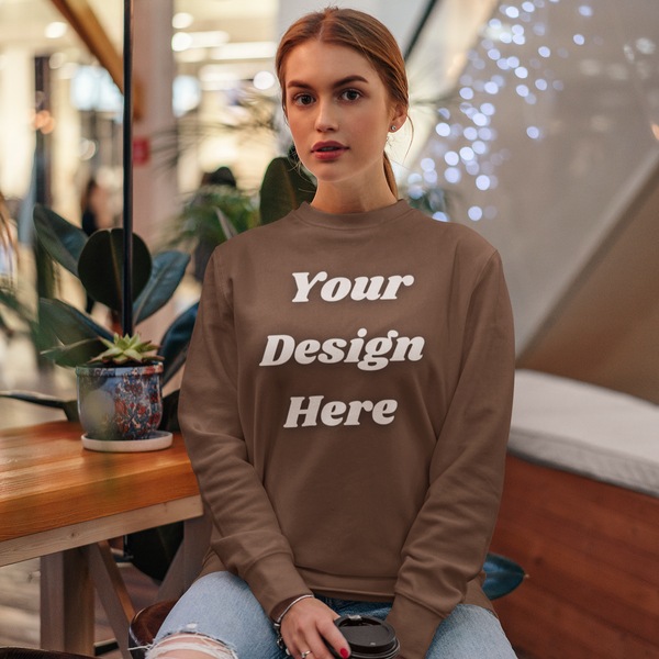 Embroidered Gildan Heavy Blend 18000 Crewneck Sweater