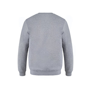 CSW 24/7 L00540 Crew adult crewneck sweatshirt in Athletic Grey Heather – back view