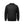 CSW 24/7 L00540 Crew adult crewneck sweatshirt in Black – front view