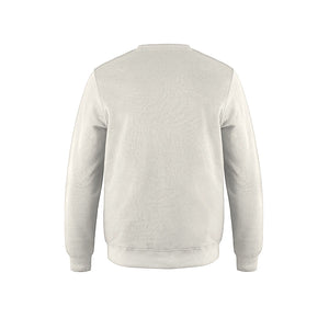 CSW 24/7 L00540 Crew adult crewneck sweatshirt in Ivory – back view