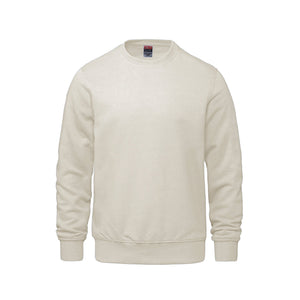 CSW 24/7 L00540 Crew adult crewneck sweatshirt in Ivory – front view