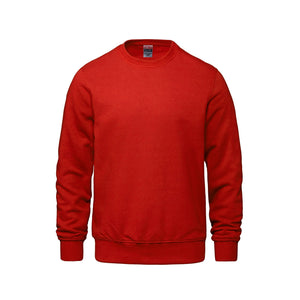 CSW 24/7 L00540 Crew adult crewneck sweatshirt in Red – front view