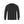 CSW 24/7 Breeze S05615 adult long sleeve crewneck T-shirt, back view - Black