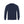 CSW 24/7 Breeze S05615 adult long sleeve crewneck T-shirt, back view - Navy