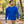 Man wearing a Royal Blue CSW 24/7 Breeze S05615 long sleeve T-shirt in a neighbourhood park