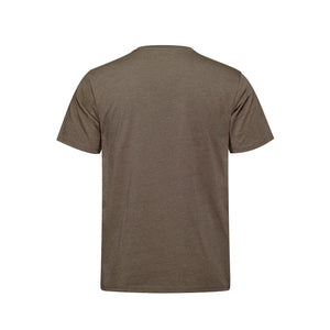 CSW 24/7 Sprint S05650 adult crewneck T-shirt, back view - Brown Heather
