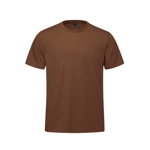 CSW 24/7 Sprint S05650 adult crewneck T-shirt, front view - Caramel