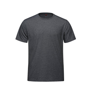 CSW 24/7 Sprint S05650 adult crewneck T-shirt, front view - Charcoal Heather