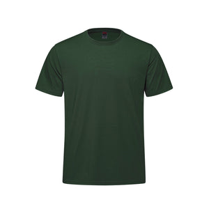 CSW 24/7 Sprint S05650 adult crewneck T-shirt, front view - Forest Green