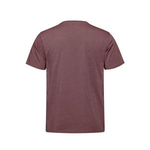 CSW 24/7 Sprint S05650 adult crewneck T-shirt, back view - Maroon Heather