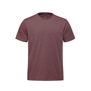 CSW 24/7 Sprint S05650 adult crewneck T-shirt, front view - Maroon Heather