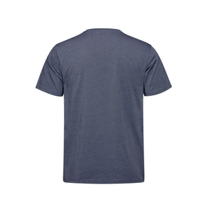 CSW 24/7 Sprint S05650 adult crewneck T-shirt, back view - Navy Heather
