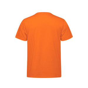 CSW 24/7 Sprint S05650 adult crewneck T-shirt, back view - Orange