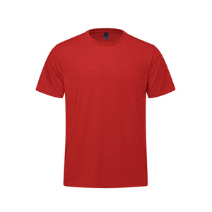 CSW 24/7 Sprint S05650 adult crewneck T-shirt, front view - Red