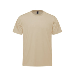 CSW 24/7 Sprint S05650 adult crewneck T-shirt, front view - Sand