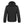 CX2 L00980 Glacial men's puffy jacket with detachable hood in Black — back view