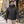 CX2 L00980 Glacial men's puffy jacket with detachable hood in Black — lifestyle photo