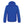 CX2 L00980 Glacial men's puffy jacket with detachable hood in Blue — back view