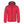 CX2 L00980 Glacial men's puffy jacket with detachable hood in Red — front view