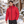 CX2 L00980 Glacial men's puffy jacket with detachable hood in Red — lifestyle photo