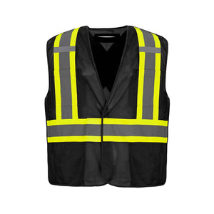 CX2 L01155 Sentinel Mesh Hi-Vis Tear-Away Safety Vest - supplier garment view 8
