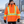CX2 L01250 Armour Hi-Vis Insulated Parka in Hi-Vis Orange - lifestyle view